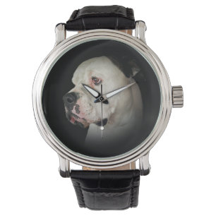 Montre American Bull Dog Portrait