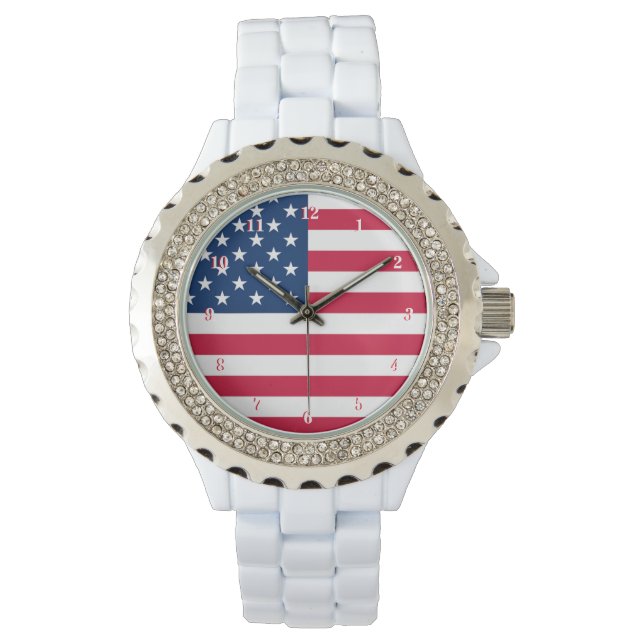 Montre American Flag Watch Patriotic (devant)