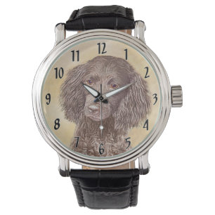Montre American Water Spaniel Peinture - Original Dog Art