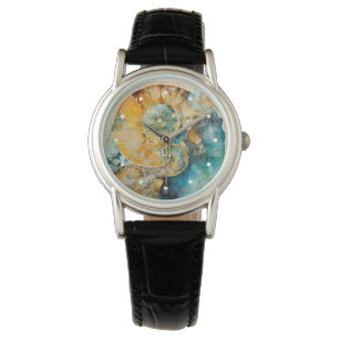 Montre Ammonite Gem Fossil Watch