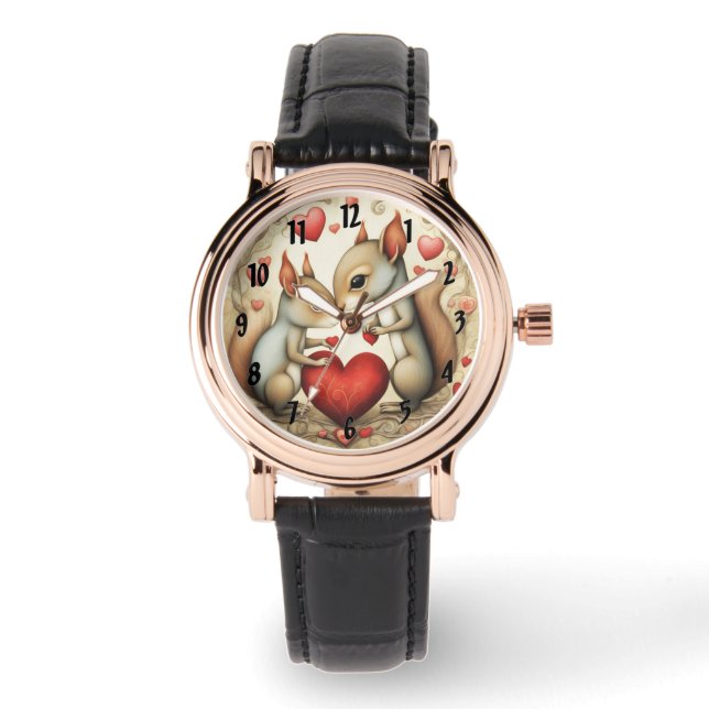 Montre Amour des écureuils 1 (Recto)