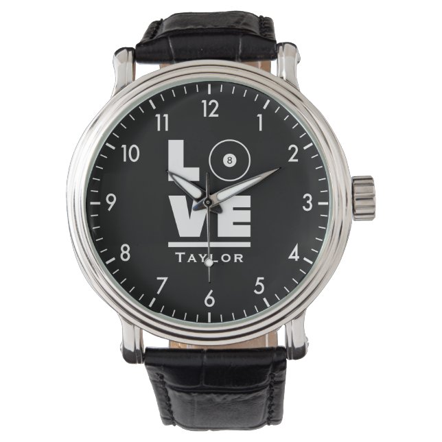 Montre Amour Et Vie Billard Et Piscine Ventilateur De Spo (devant)