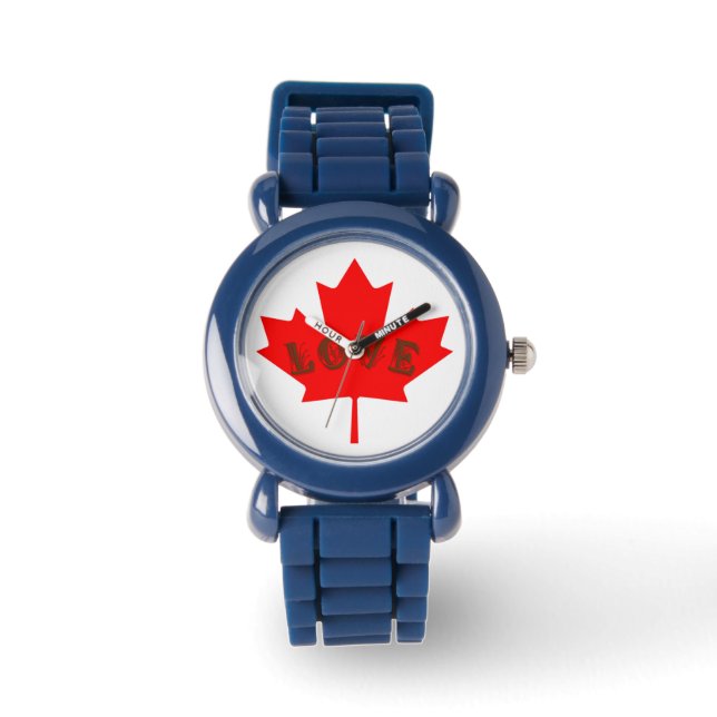 Montre amour Fête du Canada (Recto)