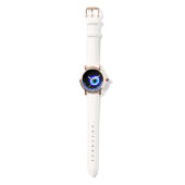 Montre Amulette & Talisman du Mauvais Œil, Turc / Arabe (Sangle)