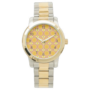 Montre Amusement avec orange et rouge