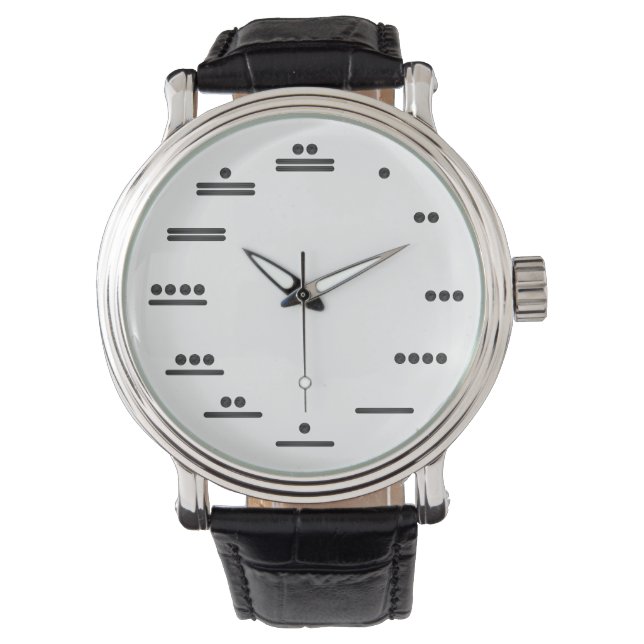 Montre analogique numérique maya (devant)