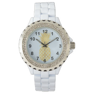 Montre Ananas Gold Glitz