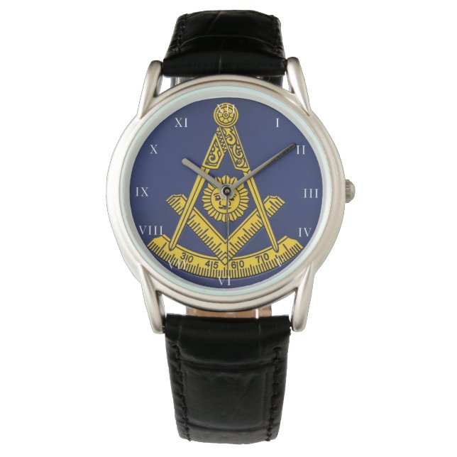 Montre Ancien Maître Freemason Carré et Compass Masonic (devant)