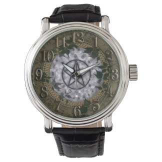 Montre Ancienne Magick Pentacle Pagan Watch