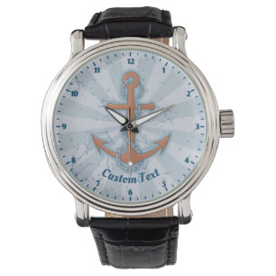 Montre Ancre avec chaîne