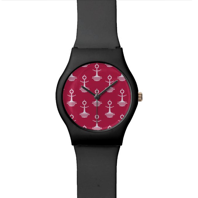 Montre Ancres modernes Motif (Fermer)