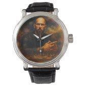 Montre Andrew Tate Leather Watch (devant)