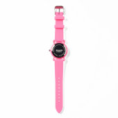 MONTRE ANGE ROMANTIQUE RASSEMBLANT ROSES ET FLEURS ROSES  (Verso)