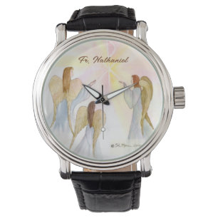 Montre Angels religieux personnalisés