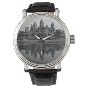 Montre Angkor Vat Réflexions Cambodge Photographie d'Art