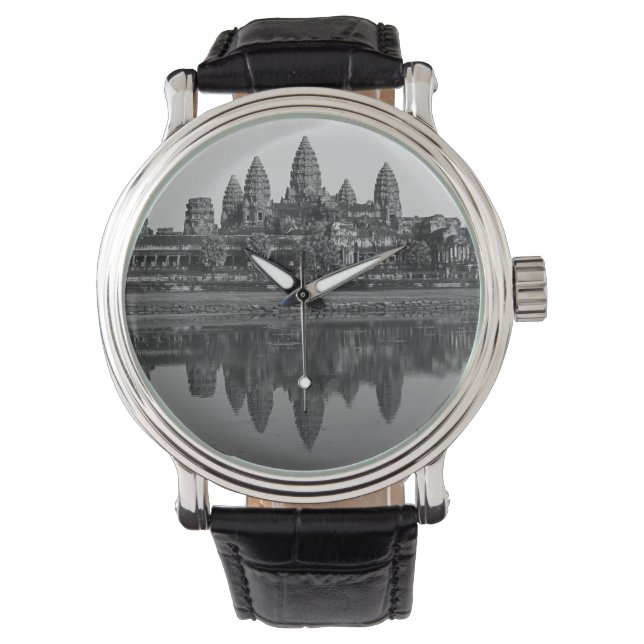 Montre Angkor Vat Réflexions Cambodge Photographie d'Art (devant)