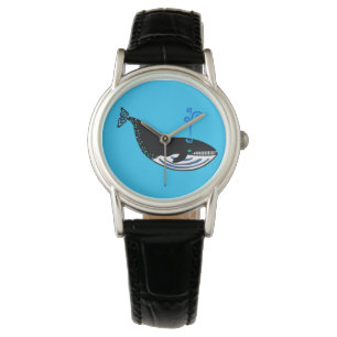 Montre Animal en voie de disparition - BALEINE Bleue mari
