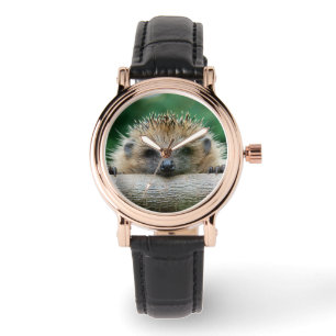 Montre Animaux de bébés cutest   Hedgehog Smile