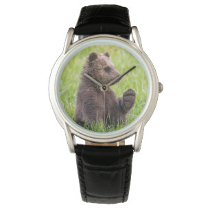 Montre Animaux de bébés cutest Vague d'ours Brown