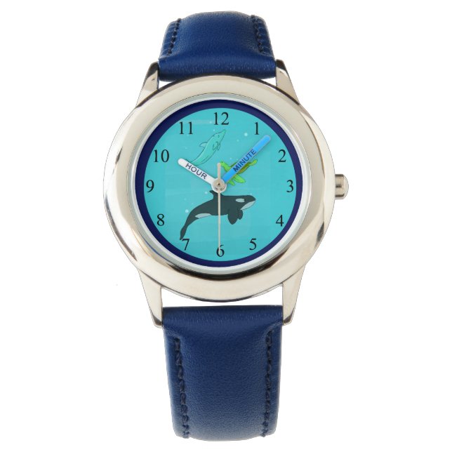 Montre Animaux marins (devant)