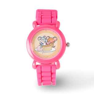 Montre Anime Tuffy et Jerry Cheesecake