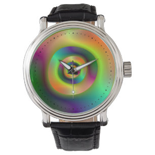 Montre Anneaux de Psychedelic Inside Outside
