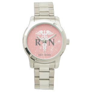 Montre Année de graduation personnalisée des infirmièr