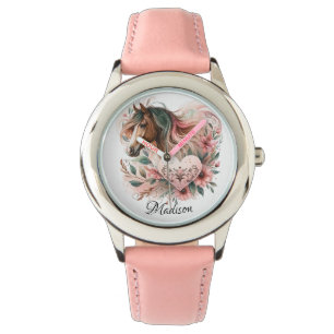 Montre Anniversaire de la fille du cheval