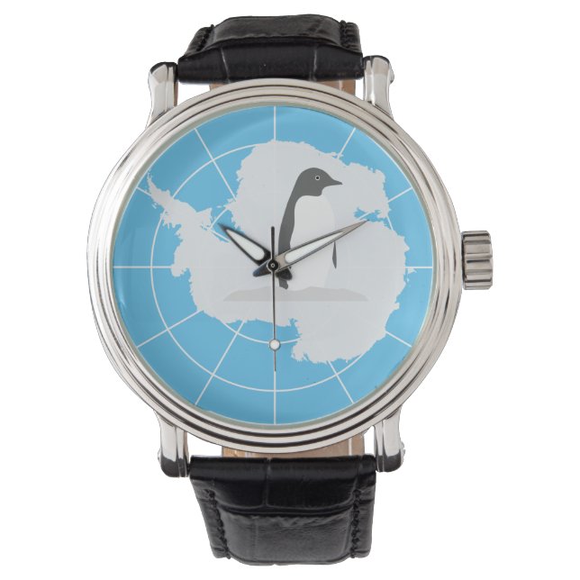Montre Antarctique - Penguin Watch (devant)
