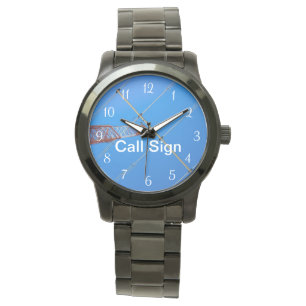 Montre Antenne et indicatif d'appel du faisceau cool