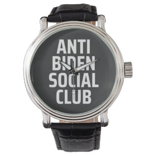 Montre Anti Biden Social Club
