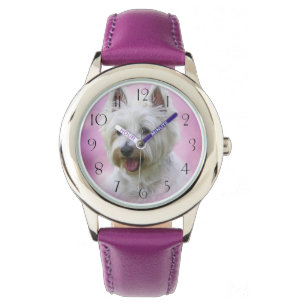 Montre Aorable terrier blanc des hautes terres de l'ouest