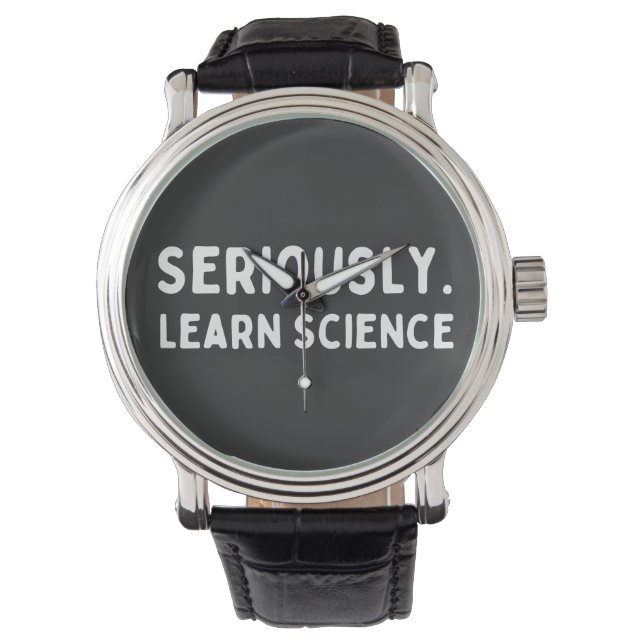 Montre Apprendre la science (devant)