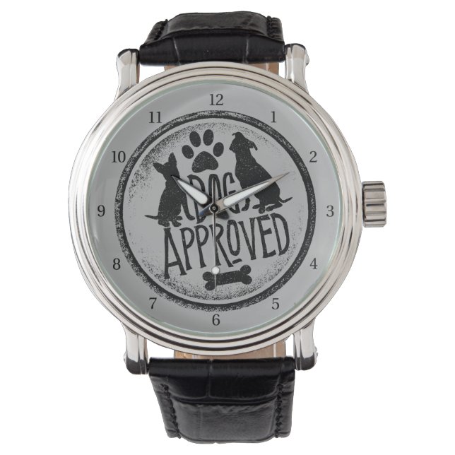 Montre approuvée par chien (devant)