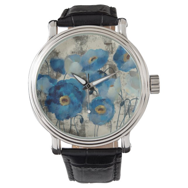 Montre Aquamarine Floral (devant)
