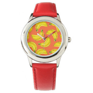 Montre Aquarelle de bananes