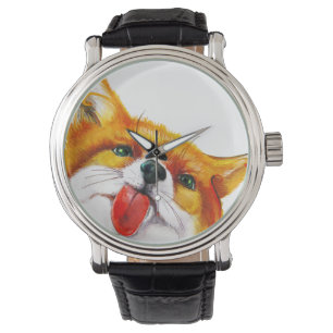 Montre Aquarelle Fox