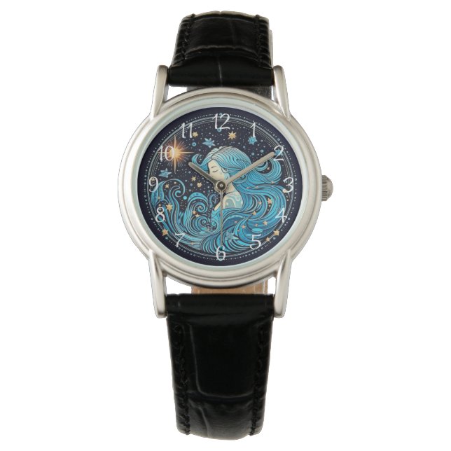 Montre Aquarius ・ 20 janvier - 18 février (devant)