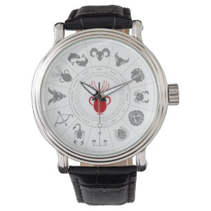 Montre Aquarius Zodiac Cadeau Anniversaire