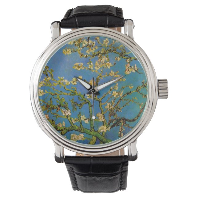 Montre Arbre aux amandes en fleurs par Vincent van Gogh (devant)