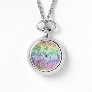 Montre Arc-en-ciel grungy