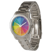 Montre Arc-en-ciel Puriste et clair (Incliné)