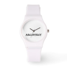 ARCHITECTE Sporty White Silicone Watch