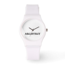 Montre ARCHITECTE Sporty White Silicone Watch