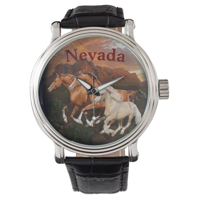 Montre Arizona Chevaux sauvages (devant)