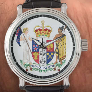 Montre Armoiries de la Nouvelle-Zélande sur un