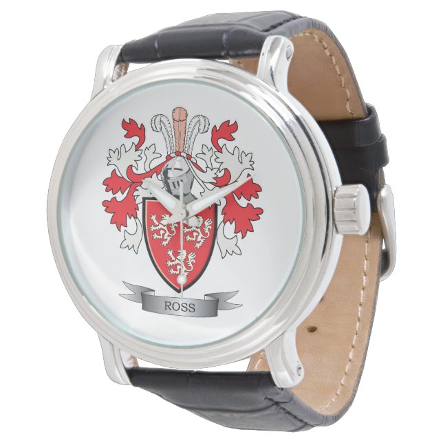 Montre Armoiries de Ross Family Crest (Incliné)