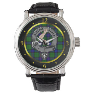 Montre Armstrong Clan Badge & Tartan