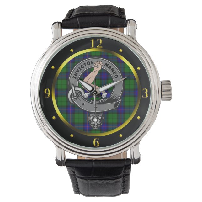 Montre Armstrong Clan Badge & Tartan (devant)