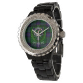 Montre Armstrong Scottish Clan Tartan & Crest (Incliné)